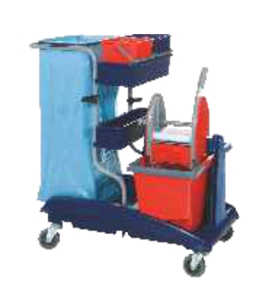 Professional Cleaning Equipments - Service Carts - Ideabase 6 PL