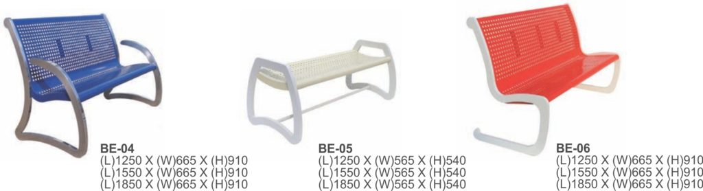 Otto Benches - BE- 04 - BE 05 - BE 06