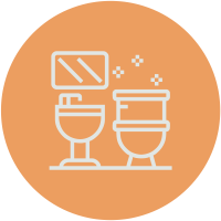 Washrooms on Each Levels